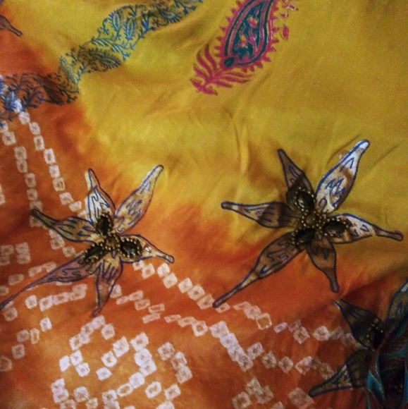 Soft Surroundings Silk Skirt - Picture 6 of 7